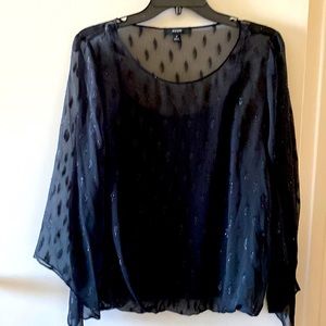 Alfani Women’s Flare Sleeves with Under-Wear Attached Tops